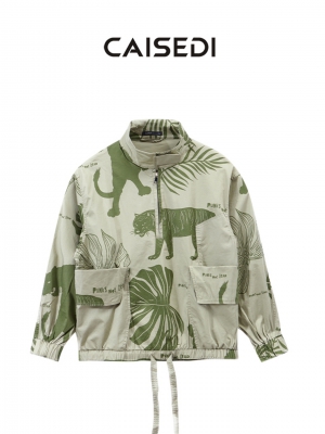 長袖立領(lǐng)衛(wèi)衣