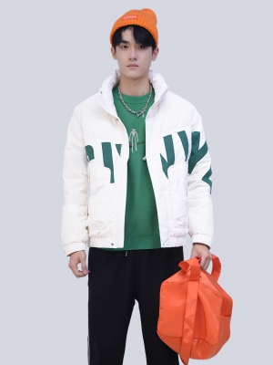 短款立領(lǐng)羽絨