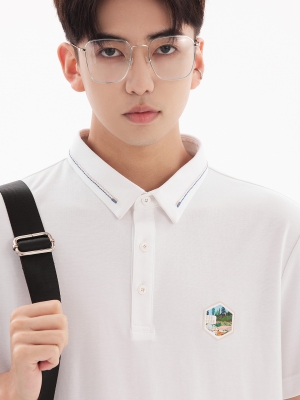 短袖翻領(lǐng)T恤